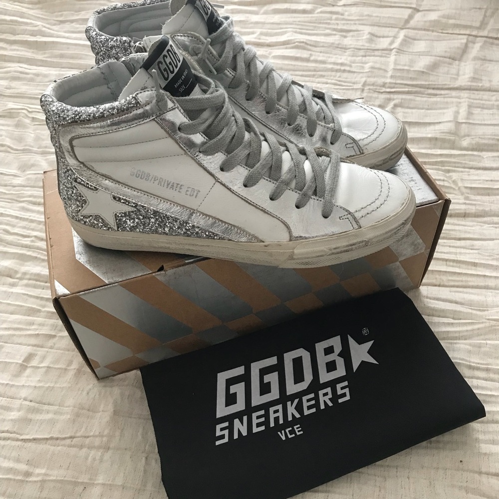 Women’s Golden Goose Zip High-Top Sneaker